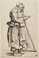TvB G 5006
<br/>
Bedelares met munststuk in de hand ("Bedelaars")
<br/>
<em>Callot, Jacques (1592 - 1635) - kopie naar</em>